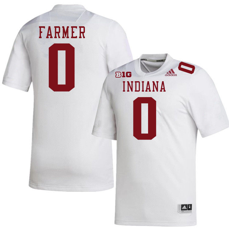 Jamari Farmer Indiana Jerssey,Indiana University Hooisers Football Jersey,Uniforms-White